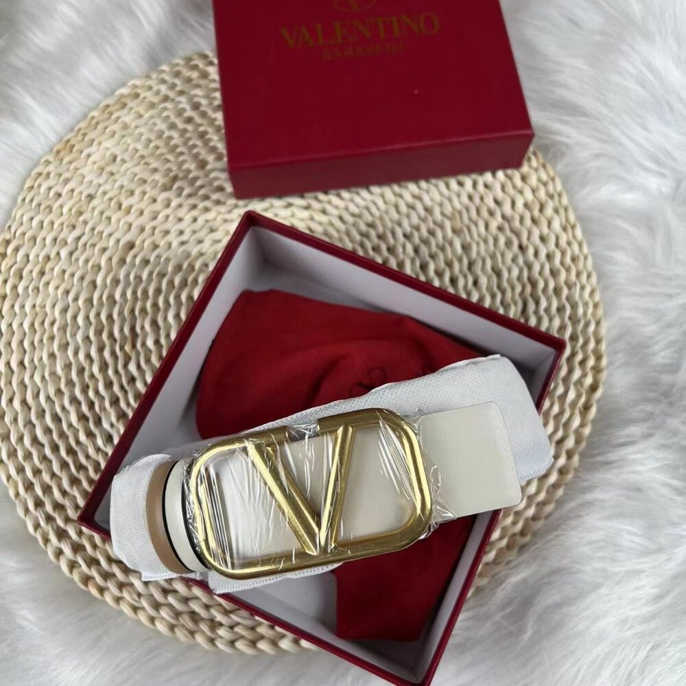 REVERSIBLE VLOGO SIGNATURE BELT IN GLOSSY CALFSKIN 20 MM